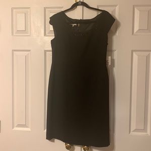 Evan-picone black evening dress